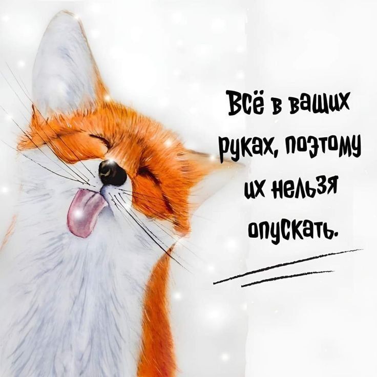 Всё в ваших руках, поэтому их нельзя опускать.