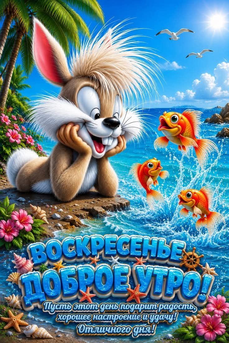 ВОСКРЕСЕНЬЕ ДОБРОЕ УТРО! Пусть этот день подарит радость, хорошее настроение и удачу! Отличного дня!
