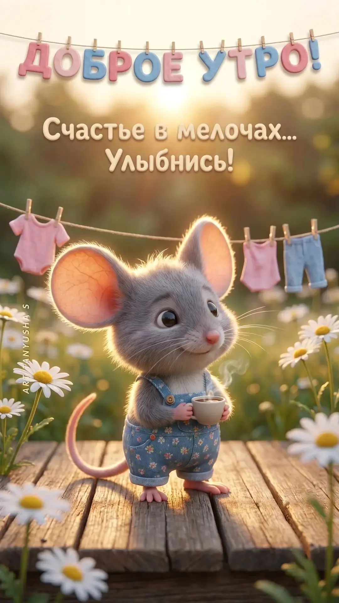 ДОБРОЕ УТРО! Счастье в мелочах... Улыбнись!