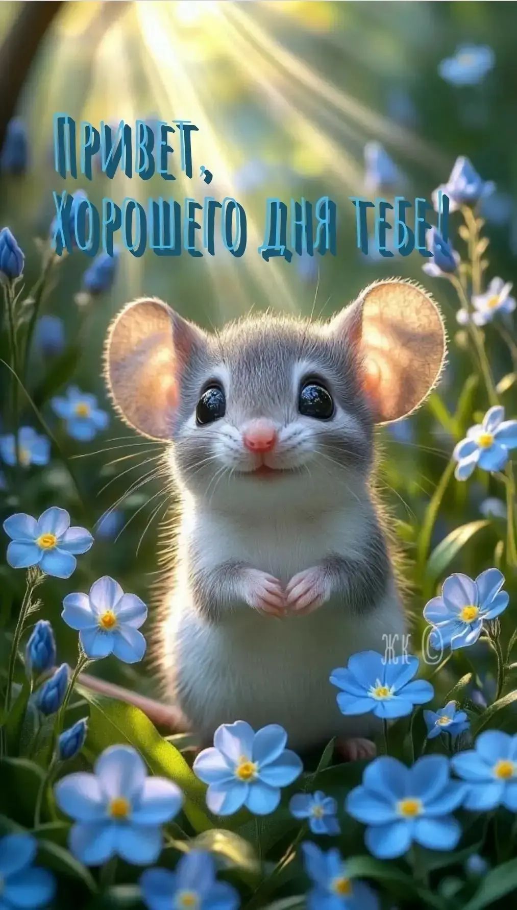 ПРИВЕТ, ХОРОШЕГО ДНЯ ТЕБЕ!
