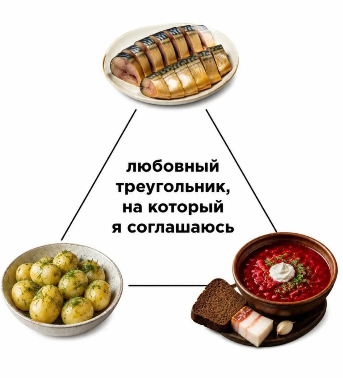 любовный треугольник, на который я соглашаюсь