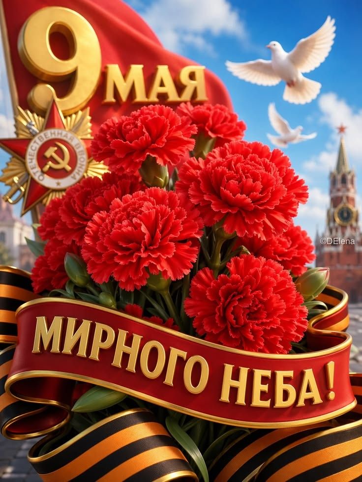 9 МАЯ ОТЕЧЕСТВЕННАЯ ВОЙНА МИРНОГО НЕБА!