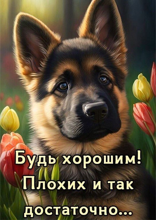 Будь хорошим! Плохих и так достаточно...