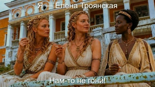 Я — Елена Троянская Нам-то не гони!