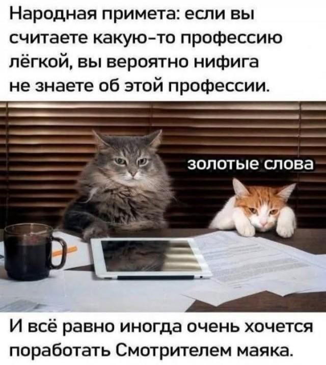 Народная примета: если вы считаете какую-то профессию лёгкой, вы вероятно нифига не знаете об этой профессии. золотые слова И всё равно иногда очень хочется поработать Смотрителем маяка.