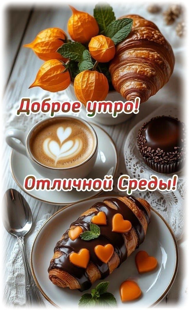 Доброе утро! Отличной Среды!