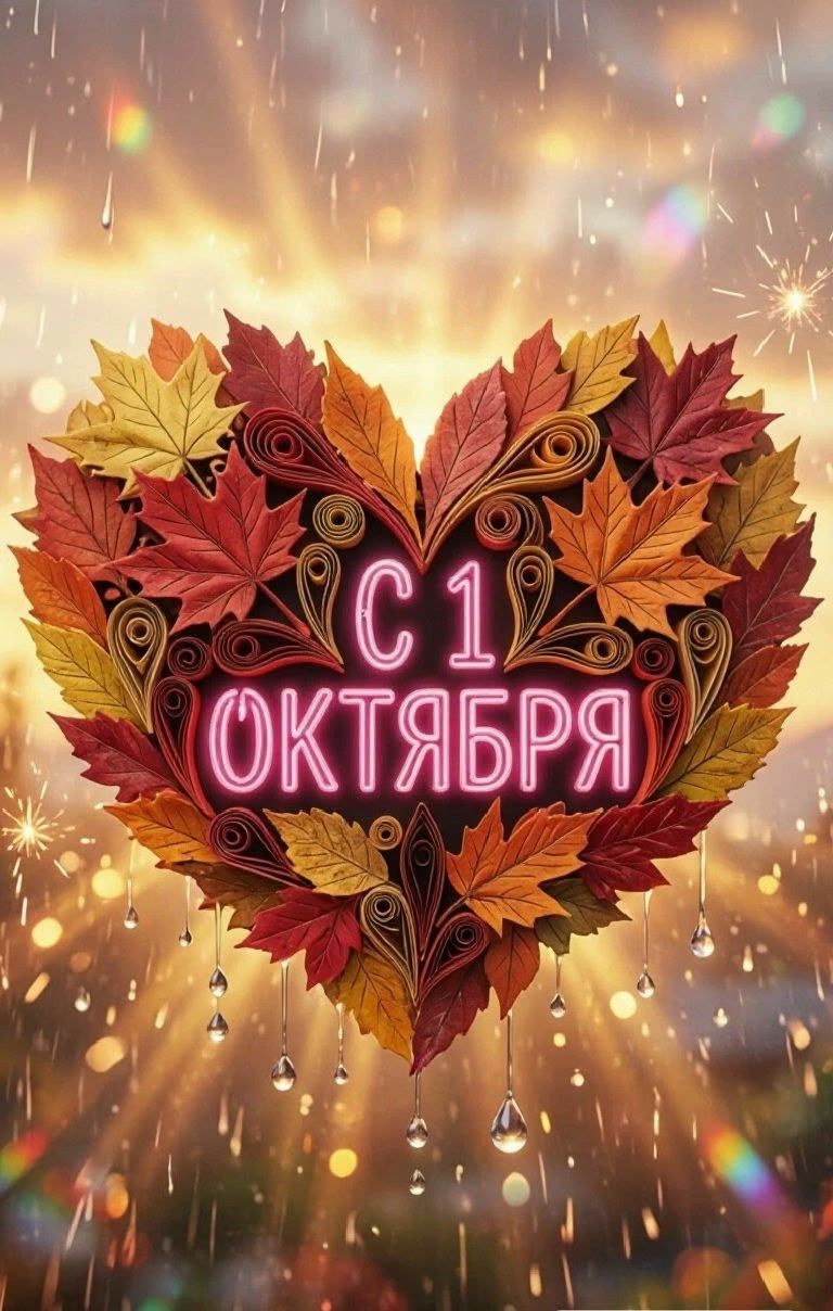 С 1 октября