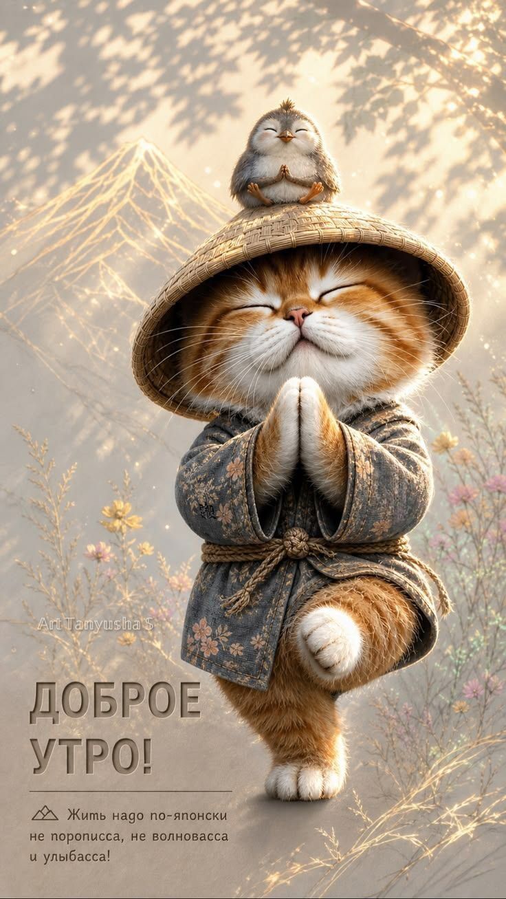 ДОБРОЕ УТРО! Жить надо по-японски не порописса, не волновасса и улыбасса!