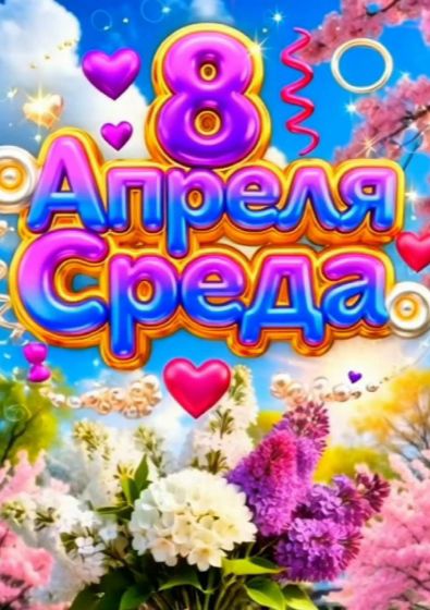 8 Апреля Среда