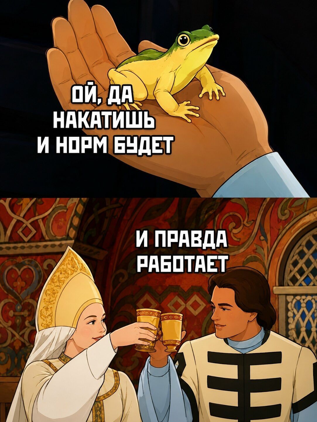 Ой, да накатишь и норм будет. И правда работает