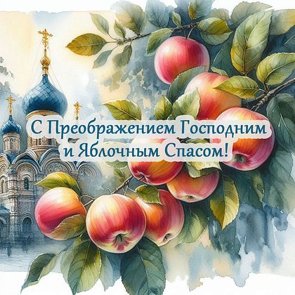 С Преображением Господним и Яблочным Спасом!