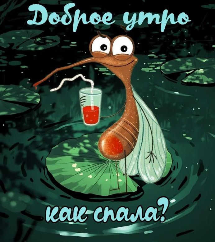 Доброе утро как спала?