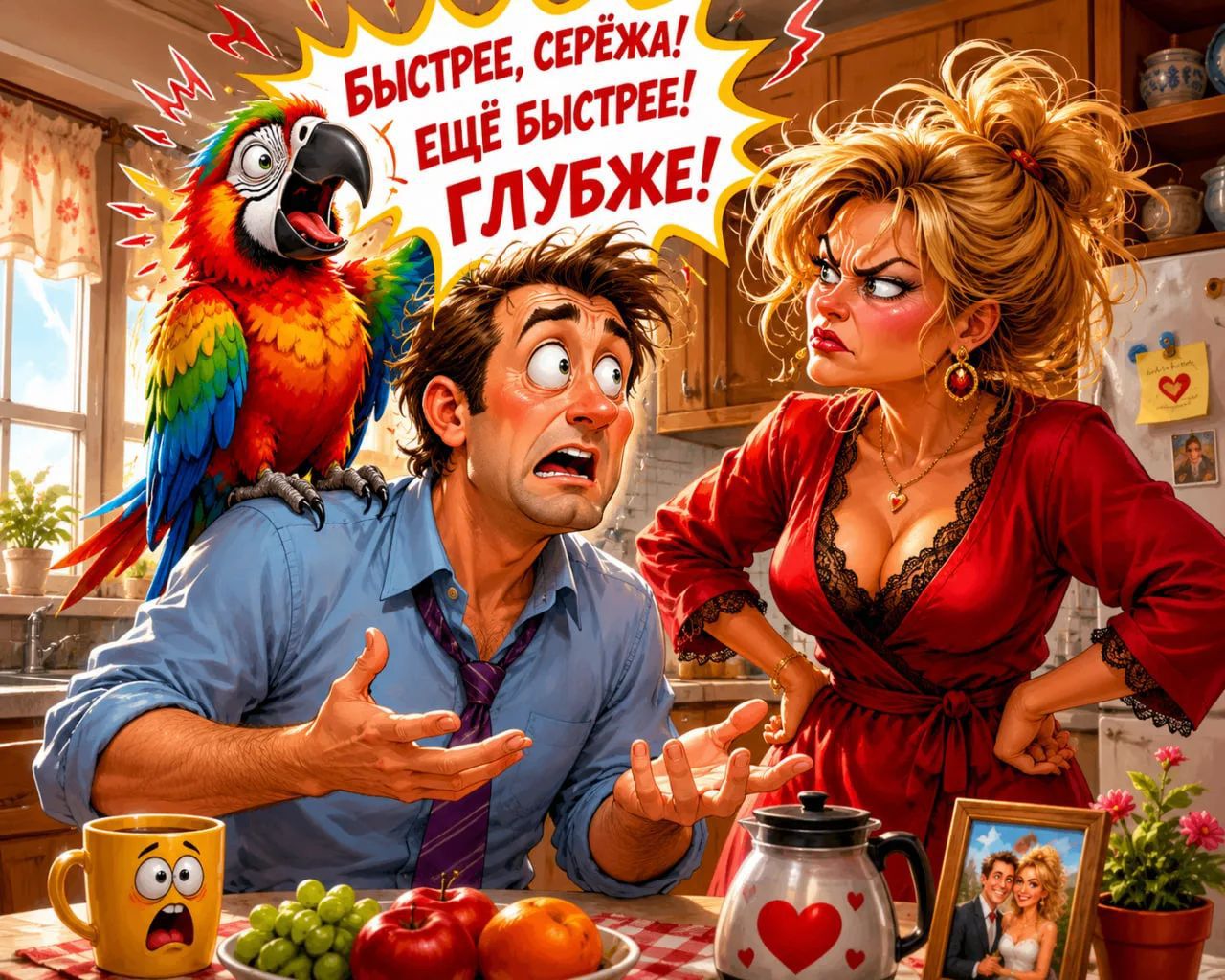 БЫСТРЕЕ, СЕРЁЖА! ЕЩЁ БЫСТРЕЕ! ГЛУБЖЕ!