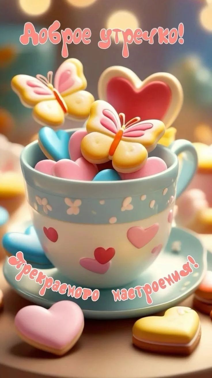 Доброе утречко! Прекрасного настроения!