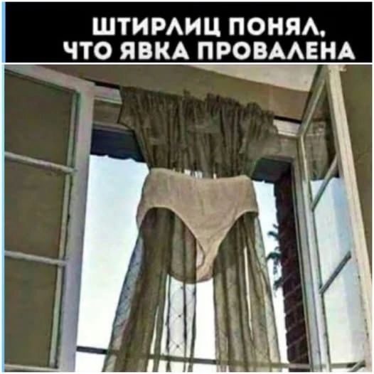 ШТИРЛИЦ ПОНЯЛ, ЧТО ЯВКА ПРОВАЛЕНА