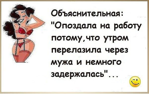 Объяснительная: 