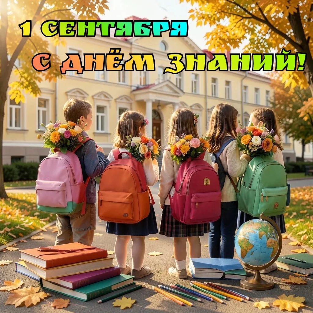1 СЕНТЯБРЯ С ДНЁМ ЗНАНИЙ!