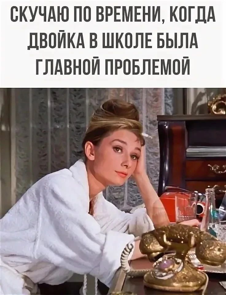 СКУЧАЮ ПО ВРЕМЕНИ, КОГДА ДВОЙКА В ШКОЛЕ БЫЛА ГЛАВНОЙ ПРОБЛЕМОЙ