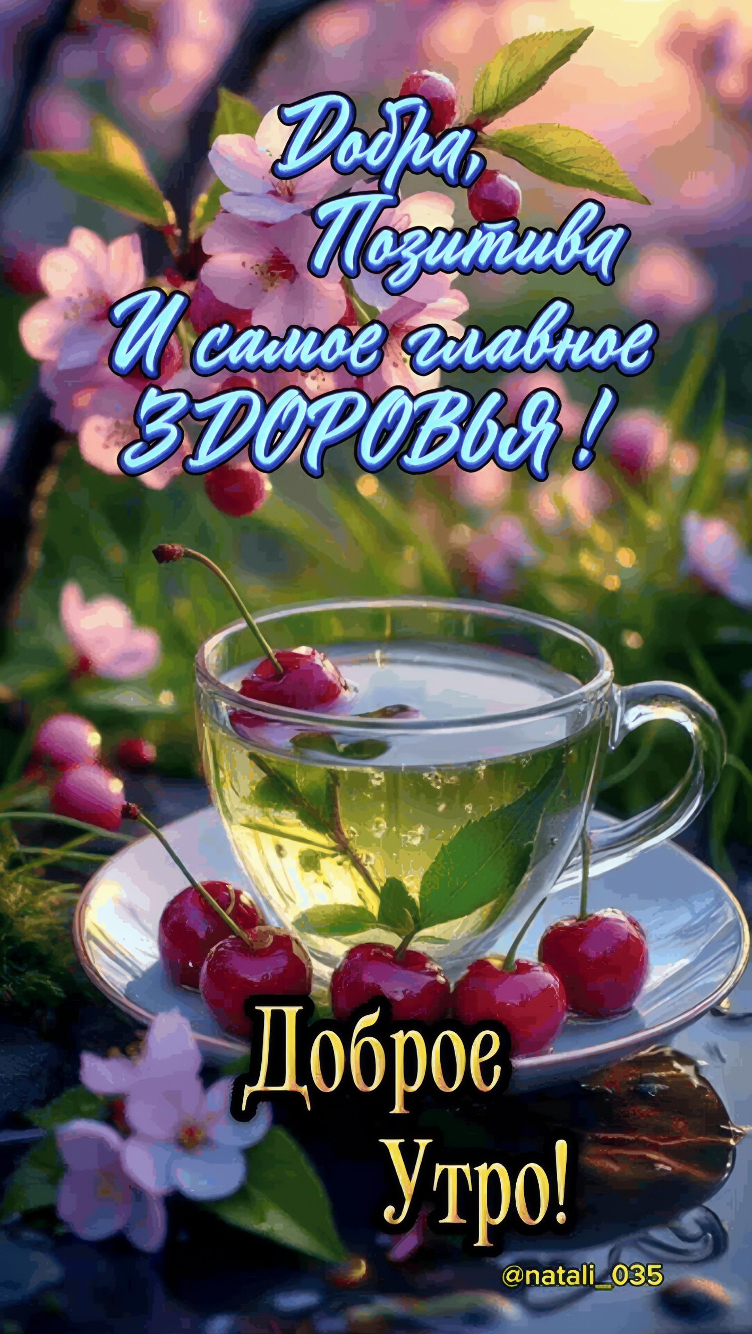 Добра, Позитива И самое главное ЗДОРОВЬЯ! Доброе Утро!