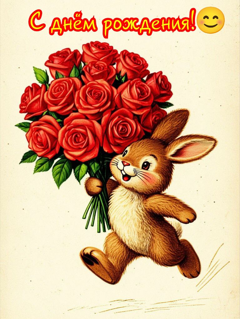 С днём рождения! 😊