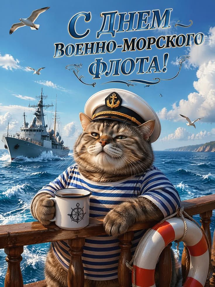 С ДНЕМ ВОЕННО-МОРСКОГО ФЛОТА!