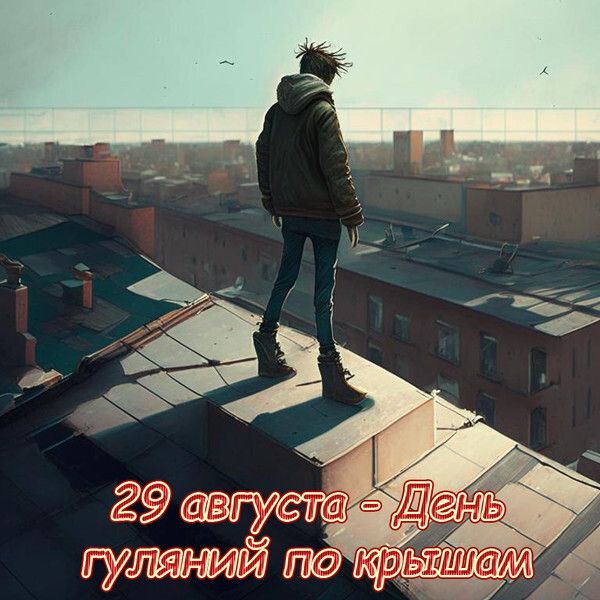 29 августа - День гуляний по крышам