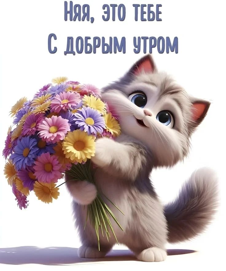 Няя, это тебе С добрым утром