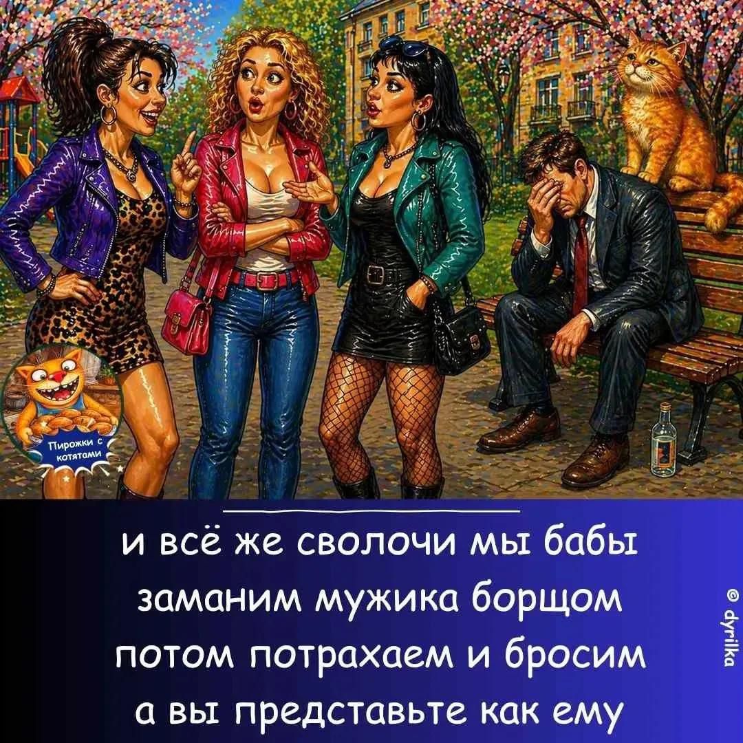 Пирожки с котятами. и всё же сволочи мы бабы заманим мужика борщом потом потрахаем и бросим а вы представьте как ему