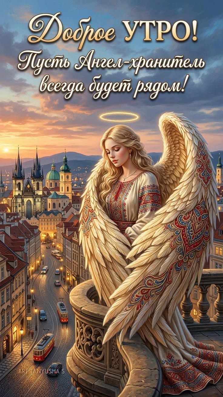 Доброе УТРО! Пусть Ангел-хранитель всегда будет рядом!