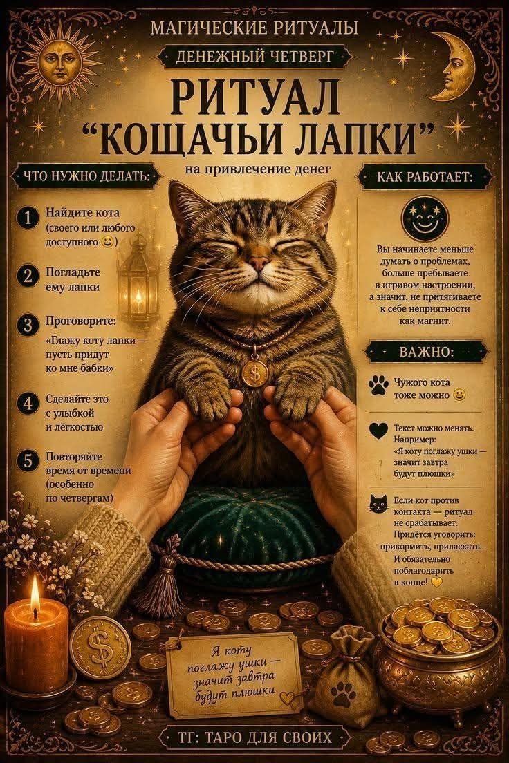 МАГИЧЕСКИЕ РИТУАЛЫ ДЕНЕЖНЫЙ ЧЕТВЕРГ РИТУАЛ 