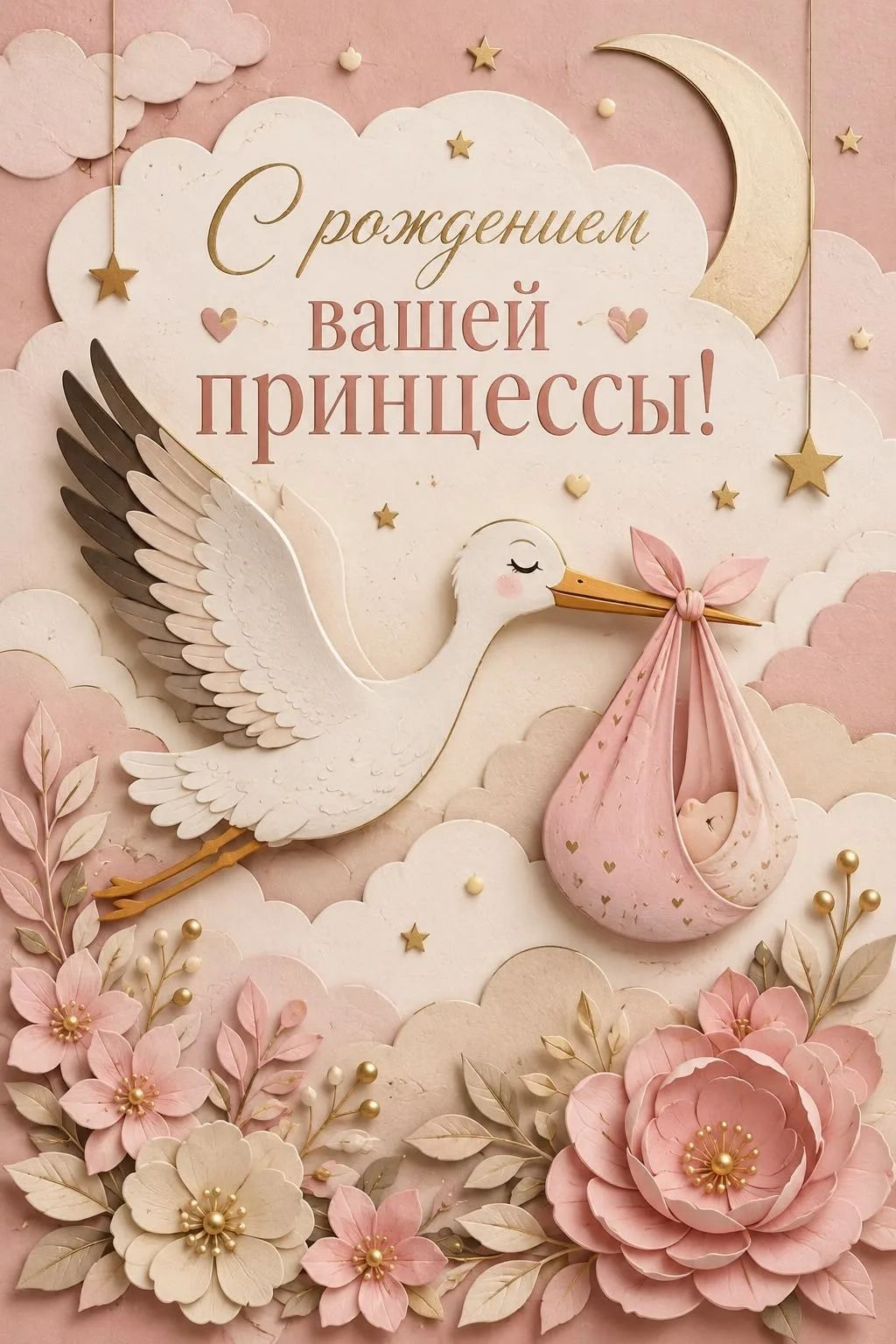 С рождением вашей принцессы!