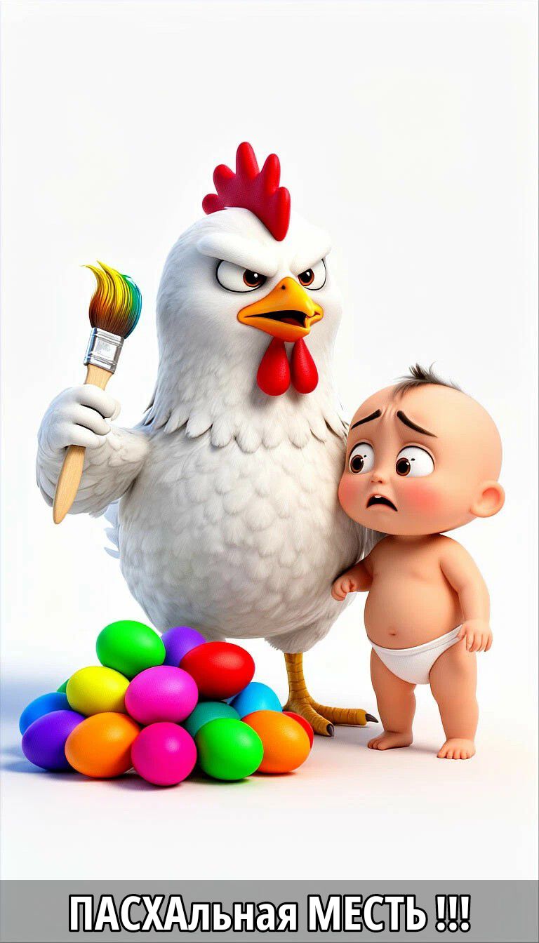 ПАСХАЛЬНАЯ МЕСТЬ !!!