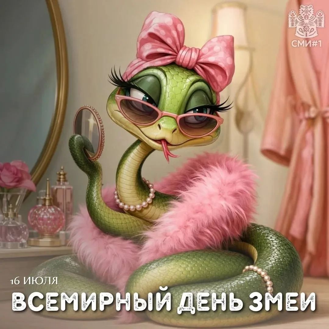 16 ИЮЛЯ ВСЕМИРНЫЙ ДЕНЬ ЗМЕИ