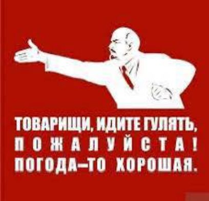 ТОВАРИЩИ, ИДИТЕ ГУЛЯТЬ, ПОЖАЛУЙСТА! ПОГОДА-ТО ХОРОШАЯ.