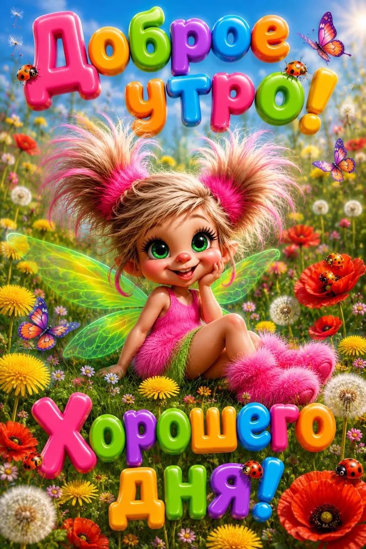 Доброе утро! Хорошего дня!