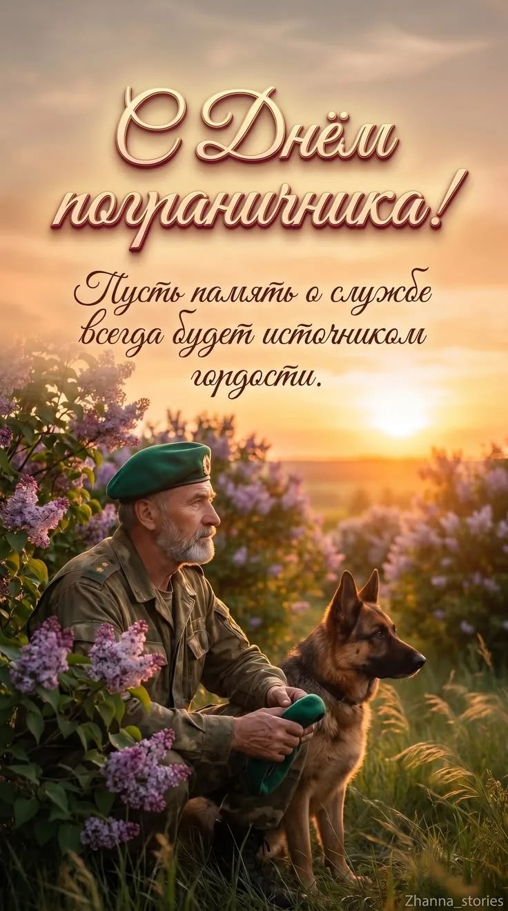 С Днём пограничника! Пусть память о службе всегда будет источником гордости.