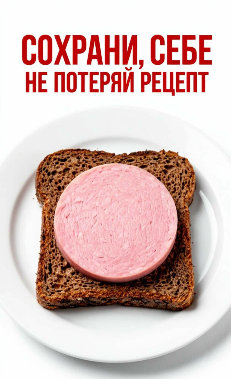 СОХРАНИ, СЕБЕ НЕ ПОТЕРЯЙ РЕЦЕПТ