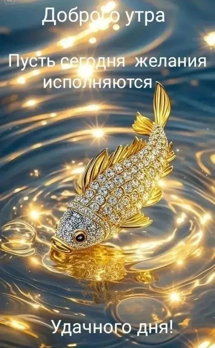 Доброго утра Пусть сегодня желания исполняются Удачного дня!