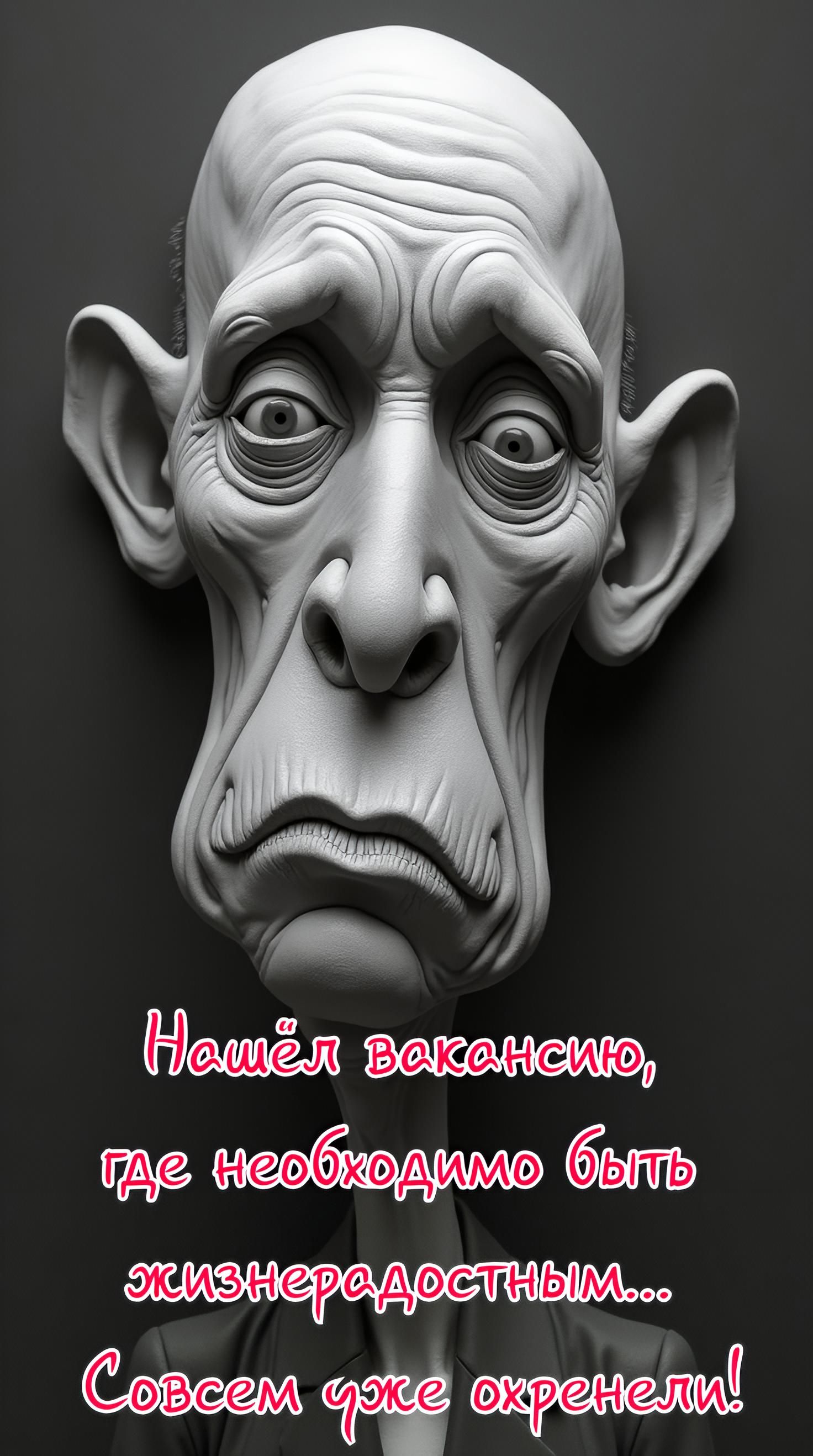 Нашёл вакансию, где необходимо быть жизнерадостным... Совсем уже охренели!