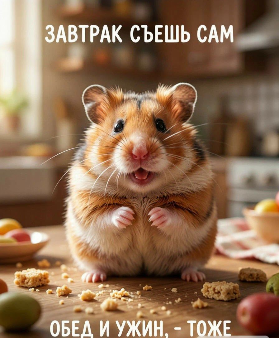 ЗАВТРАК СЪЕШЬ САМ ОБЕД И УЖИН, - ТОЖЕ