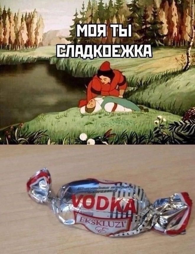 МОЯ ТЫ СЛАДКОЕЖКА VODKA EKSKLUZI
