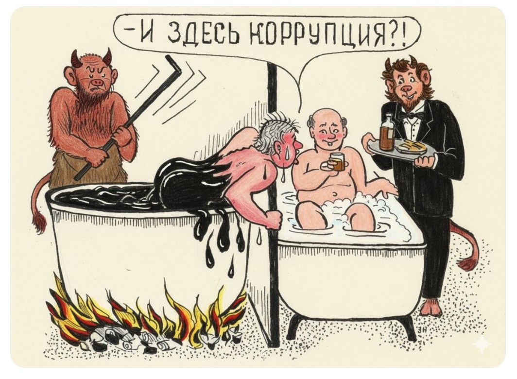 – И ЗДЕСЬ КОРРУПЦИЯ?!