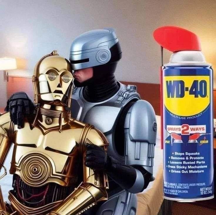 WD-40 MULTI-USE PRODUCT SPRAYS 2 WAYS Stops Squeaks Removes & Protects Loosens Rusted Parts Frees Sticky Mechanisms Drives Out Moisture