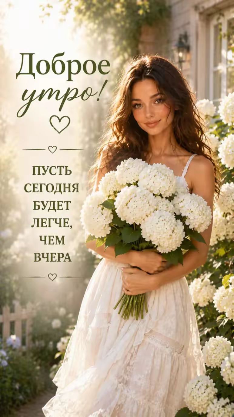 Доброе утро! Пусть сегодня будет легче, чем вчера