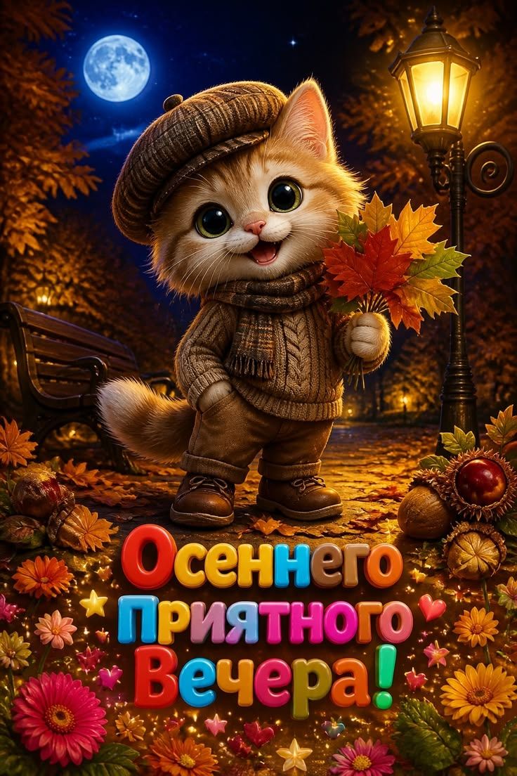 Осеннего приятного вечера!