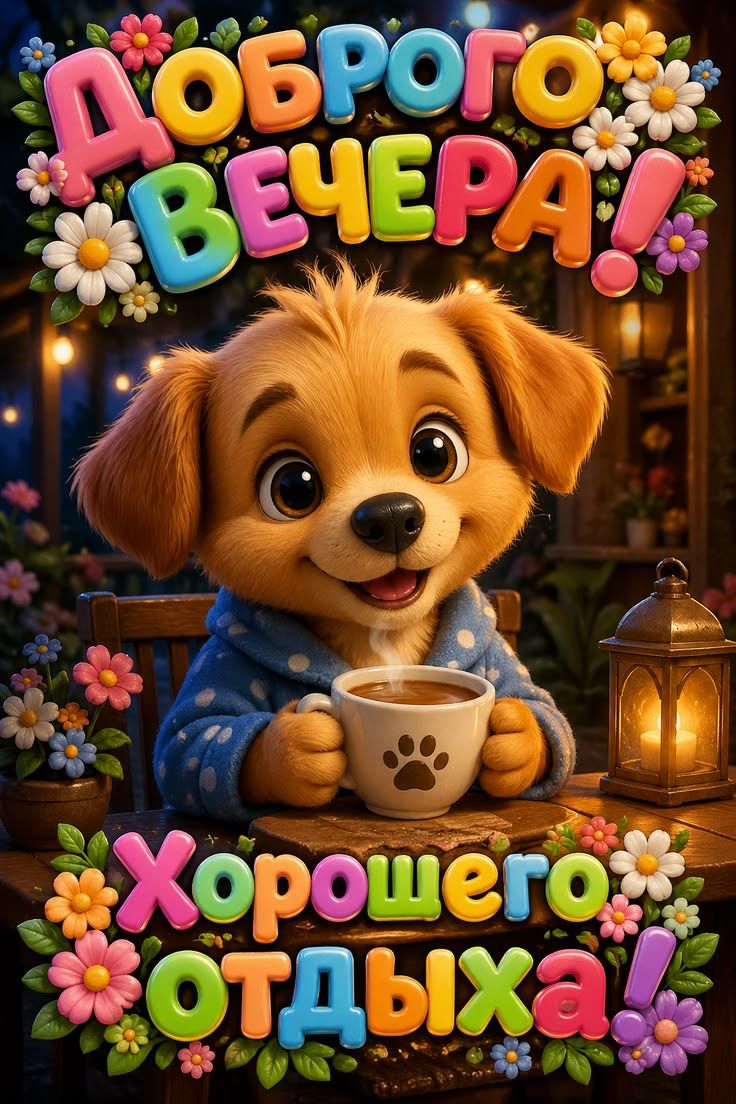 ДОБРОГО ВЕЧЕРА! ХОРОШЕГО ОТДЫХА!