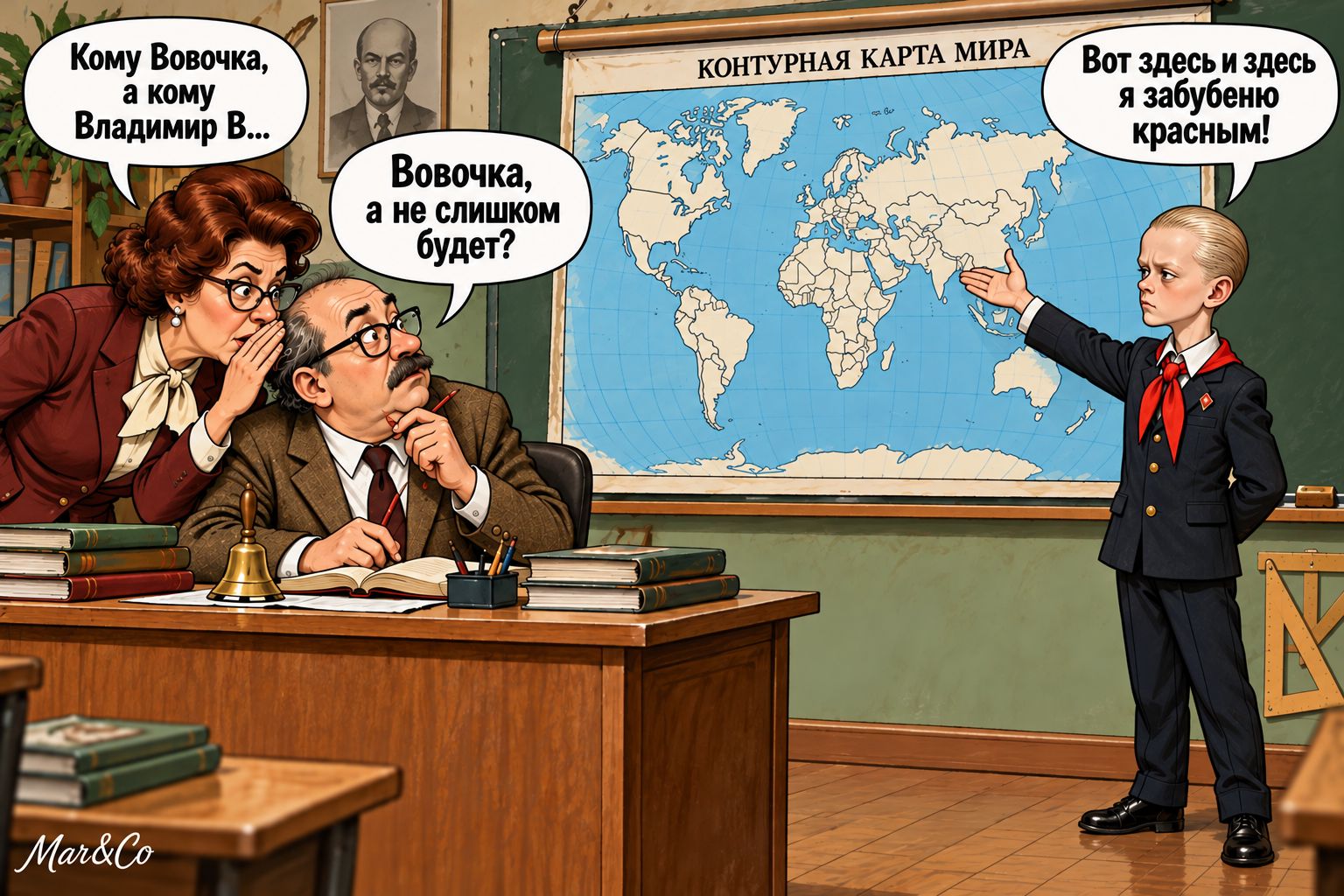 КОНТУРНАЯ КАРТА МИРА Кому Вовочка, а кому Владимир В... Вовочка, а не слишком будет? Вот здесь и здесь я забубеню красным!