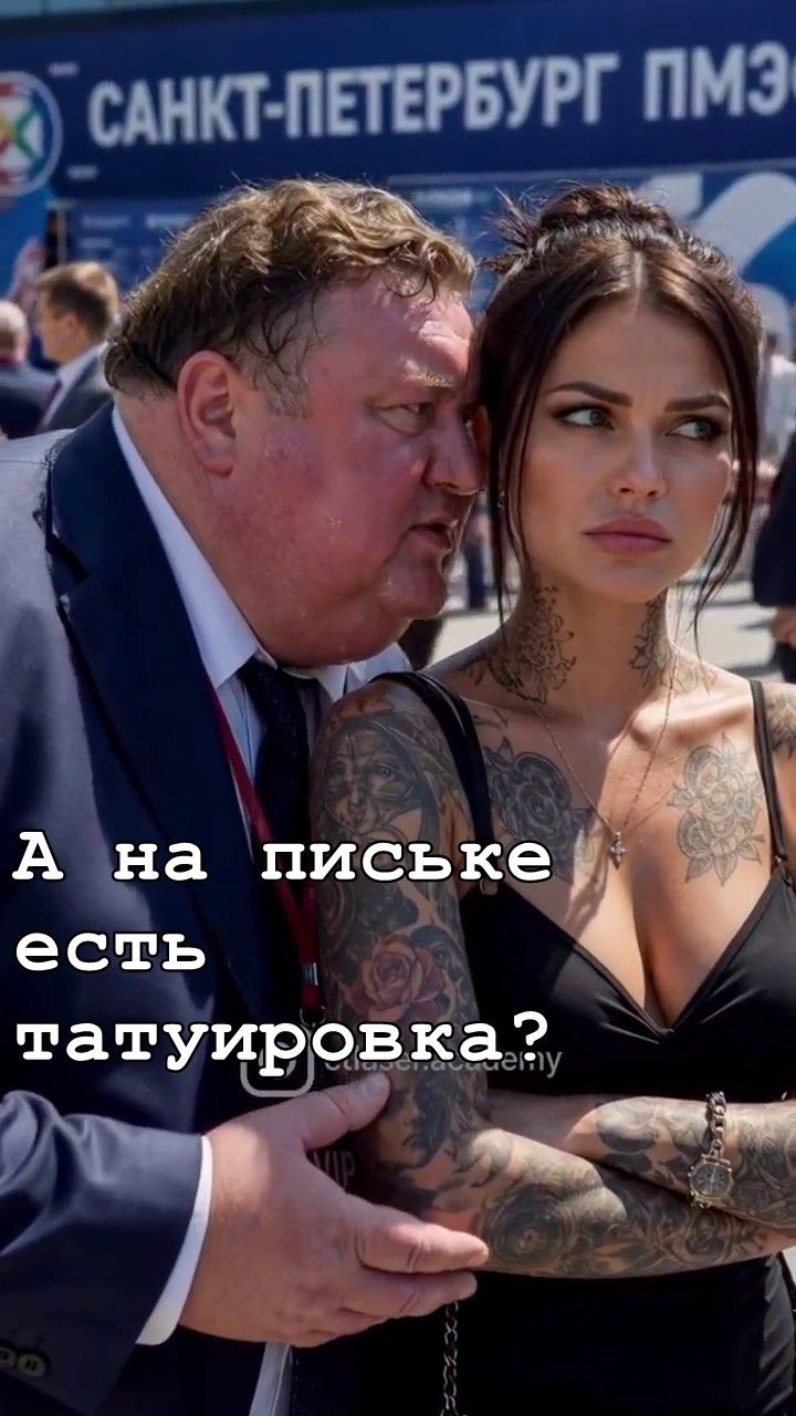 А на письке есть татуировка? САНКТ-ПЕТЕРБУРГ ПМЭФ