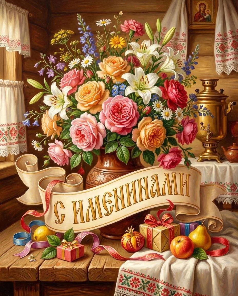 С именинами