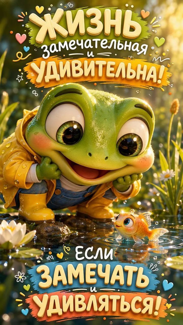 ЖИЗНЬ замечательная и УДИВИТЕЛЬНА! ЕСЛИ ЗАМЕЧАТЬ и УДИВЛЯТЬСЯ!